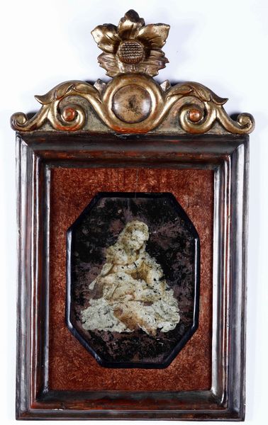 Scuola del XVIII secolo Madonna col Bambino  - Asta Dipinti Antichi - Associazione Nazionale - Case d'Asta italiane
