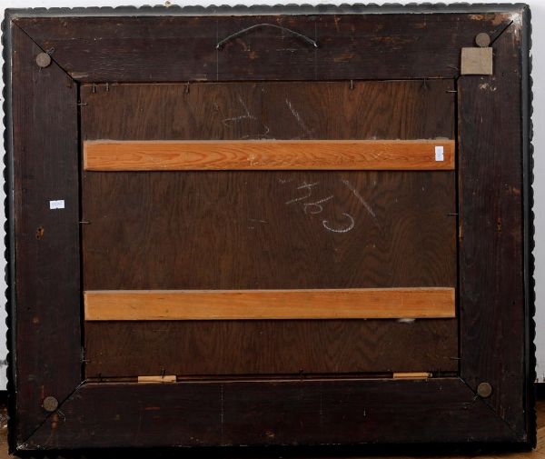 Jan Steen, nei modi di : Scena di interno  - Asta Dipinti Antichi - Associazione Nazionale - Case d'Asta italiane