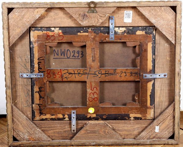 Scuola del XVIII secolo Annuncio ai pastori  - Asta Dipinti Antichi - Associazione Nazionale - Case d'Asta italiane