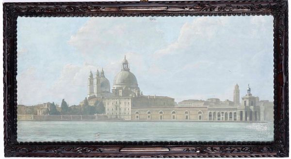 Scuola del XVIII-XIX secolo Veduta di Venezia  - Asta Dipinti Antichi - Associazione Nazionale - Case d'Asta italiane