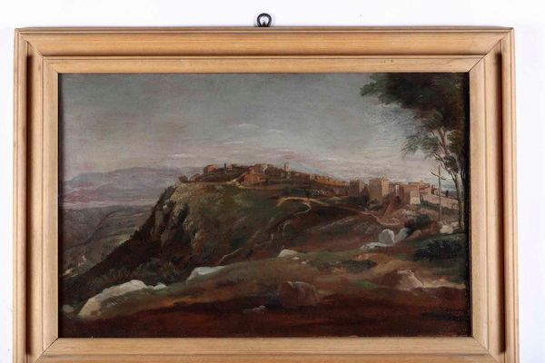 Hendrick Frans Van Lint, alla maniera di : Paesaggi con cittadelle sullo sfondo  - Asta Dipinti Antichi - Associazione Nazionale - Case d'Asta italiane