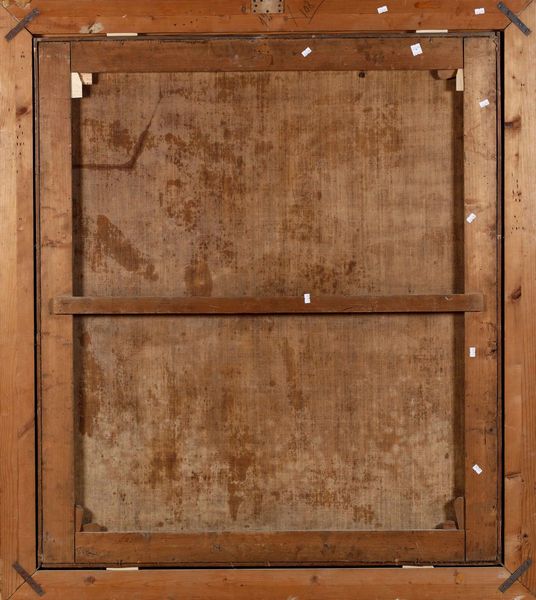 Scuola dell'Italia centrale del XVII secolo Madonna con Bambino, Sant'Anna e San Giovannino  - Asta Dipinti Antichi - Associazione Nazionale - Case d'Asta italiane