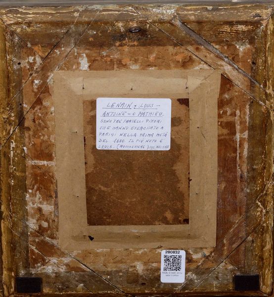 Louis Le Nain, copia da : Ritratto di gentiluomo  - Asta Dipinti Antichi - Associazione Nazionale - Case d'Asta italiane