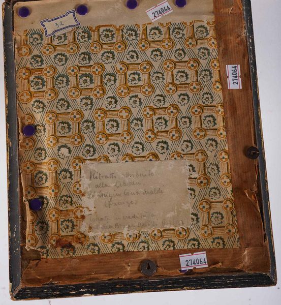 Scuola del XIX secolo Figura femminile con corona di fiori  - Asta Dipinti Antichi - Associazione Nazionale - Case d'Asta italiane