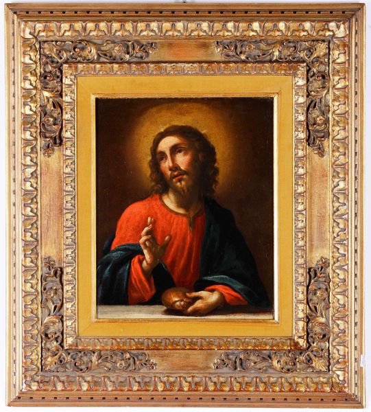 Scuola del XVIII secolo Benedizione del pane  - Asta Dipinti Antichi - Associazione Nazionale - Case d'Asta italiane