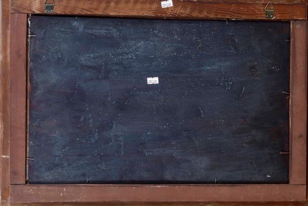 Scuola fiamminga della fine del XVIII secolo Veduta di villaggio lungo il corso di un fiume  - Asta Dipinti Antichi - Associazione Nazionale - Case d'Asta italiane