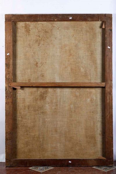 Scuola del XVII secolo San Carlo Borromeo  - Asta Dipinti Antichi - Associazione Nazionale - Case d'Asta italiane