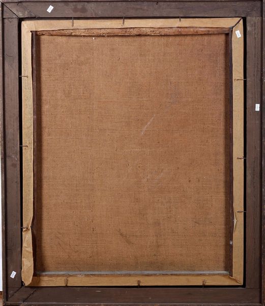 Scuola del XVIII secolo Scena satiresca  - Asta Dipinti Antichi - Associazione Nazionale - Case d'Asta italiane