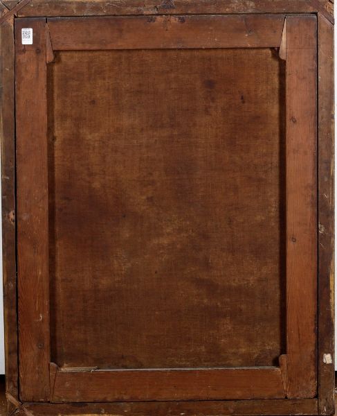 Scuola del XVIII secolo Marina in tempesta con imbarcazioni  - Asta Dipinti Antichi - Associazione Nazionale - Case d'Asta italiane