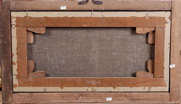 Scuola del XVII secolo Scontro di cavalleria  - Asta Dipinti Antichi - Associazione Nazionale - Case d'Asta italiane