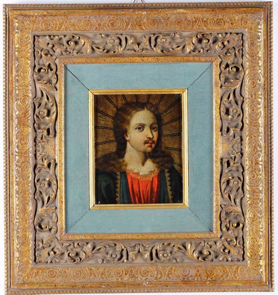 Scuola del XVII secolo Cristo  - Asta Dipinti Antichi - Associazione Nazionale - Case d'Asta italiane