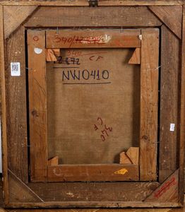 Scuola del VIII secolo Ritratto maschile  - Asta Dipinti Antichi - Associazione Nazionale - Case d'Asta italiane