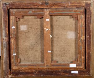 Scuola fiamminga del XIX secolo Scena di osteria  - Asta Dipinti Antichi - Associazione Nazionale - Case d'Asta italiane