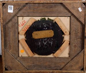 Scuola del XVII secolo Scena galante  - Asta Dipinti Antichi - Associazione Nazionale - Case d'Asta italiane