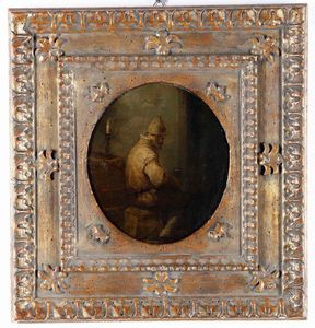 Joost Cornelisz Droochsloot - Uomo seduto di spalle