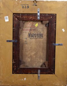 Jacob van der Sluys : Scena di genere  - Asta Dipinti Antichi - Associazione Nazionale - Case d'Asta italiane