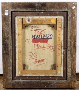 Scuola del XVIII secolo Figure in giardino  - Asta Dipinti Antichi - Associazione Nazionale - Case d'Asta italiane