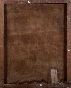 Scuola del XVII secolo Santa Gertrude  - Asta Dipinti Antichi - Associazione Nazionale - Case d'Asta italiane