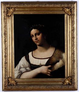 Sebastiano del Piombo, copia da - Ritratto di gentildonna