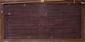 Scuola del XIX secolo Figure di amorini con ghirlande i fiori  - Asta Dipinti Antichi - Associazione Nazionale - Case d'Asta italiane