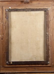 Scuola del XIX secolo Sant'Antonio da Padova  - Asta Dipinti Antichi - Associazione Nazionale - Case d'Asta italiane