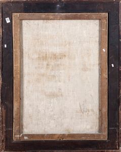 Scuola del XVII secolo Madonna con Bambino e San Giovannino  - Asta Dipinti Antichi - Associazione Nazionale - Case d'Asta italiane