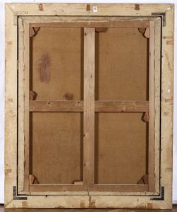 Mattia Traverso : Paesaggio con contadino e cavaliere  - Asta Dipinti Antichi - Associazione Nazionale - Case d'Asta italiane