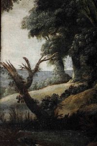 Scuola del XVII secolo Venere e Adone  - Asta Dipinti Antichi - Associazione Nazionale - Case d'Asta italiane