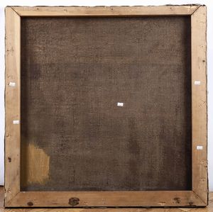 Scuola del XVIII secolo Paesaggio con scena galante  - Asta Dipinti Antichi - Associazione Nazionale - Case d'Asta italiane