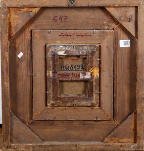 Scuola del XVIII secolo L'Eucarestia  - Asta Dipinti Antichi - Associazione Nazionale - Case d'Asta italiane