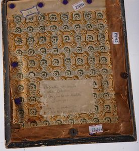 Scuola del XIX secolo Figura femminile con corona di fiori  - Asta Dipinti Antichi - Associazione Nazionale - Case d'Asta italiane