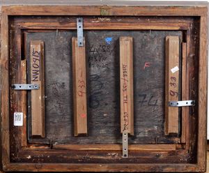 Scuola del XVI secolo Sacra Famiglia con San Giovannino  - Asta Dipinti Antichi - Associazione Nazionale - Case d'Asta italiane