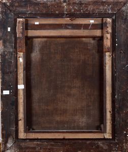 Scuola del XVIII secolo Ritratto maschile  - Asta Dipinti Antichi - Associazione Nazionale - Case d'Asta italiane