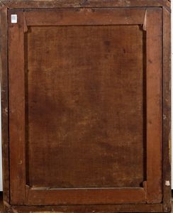 Scuola del XVIII secolo Marina in tempesta con imbarcazioni  - Asta Dipinti Antichi - Associazione Nazionale - Case d'Asta italiane