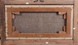 Scuola del XVII secolo Scontro di cavalleria  - Asta Dipinti Antichi - Associazione Nazionale - Case d'Asta italiane