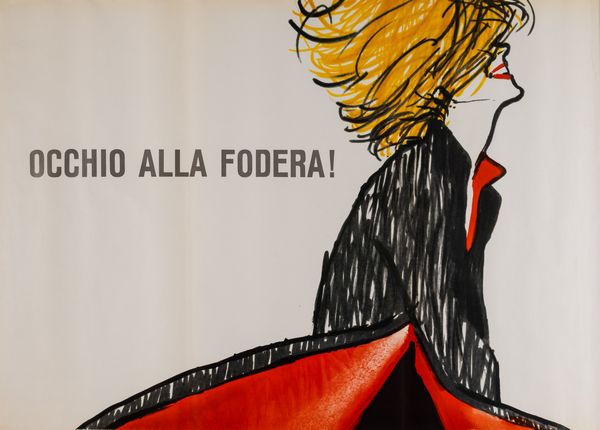 Gruau Renè : Fodere Bemberg.  - Asta POP Culture e Manifesti d'epoca - Associazione Nazionale - Case d'Asta italiane