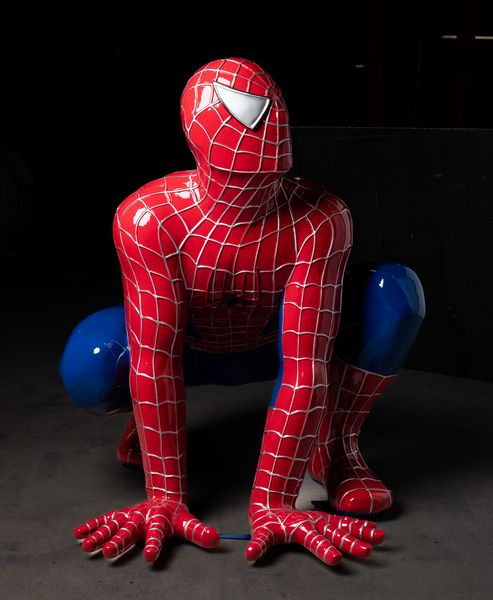 Statua Spiderman.  - Asta POP Culture e Manifesti d'epoca - Associazione Nazionale - Case d'Asta italiane