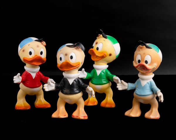 Qui, Quo, Qua e Qui versione nera raro.  - Asta POP Culture e Manifesti d'epoca - Associazione Nazionale - Case d'Asta italiane