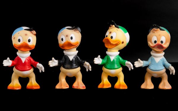 Qui, Quo, Qua e Qui versione nera raro.  - Asta POP Culture e Manifesti d'epoca - Associazione Nazionale - Case d'Asta italiane