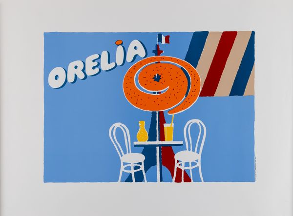 Bernard Villemot : Orela.  - Asta POP Culture e Manifesti d'epoca - Associazione Nazionale - Case d'Asta italiane