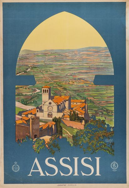 Vittorio Grassi : Assisi - ENIT.  - Asta POP Culture e Manifesti d'epoca - Associazione Nazionale - Case d'Asta italiane