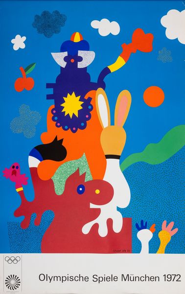 ARTISTI VARI : Olimpiadi di Monaco 1972 - Omlympische Spiele Mnchen 1972.  - Asta POP Culture e Manifesti d'epoca - Associazione Nazionale - Case d'Asta italiane