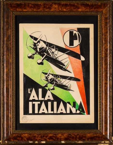 Vittorio Caproni : LAla Italiana.  - Asta POP Culture e Manifesti d'epoca - Associazione Nazionale - Case d'Asta italiane