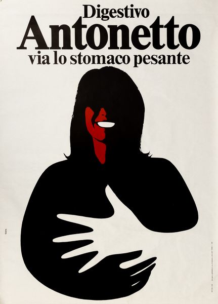 Armando Testa : Digestivo Antonetto Donna.  - Asta POP Culture e Manifesti d'epoca - Associazione Nazionale - Case d'Asta italiane