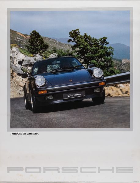 Novak : Porsche 911 Carrera.  - Asta POP Culture e Manifesti d'epoca - Associazione Nazionale - Case d'Asta italiane