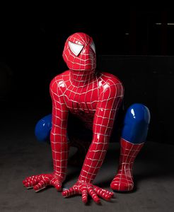 Statua Spiderman.  - Asta POP Culture e Manifesti d'epoca - Associazione Nazionale - Case d'Asta italiane