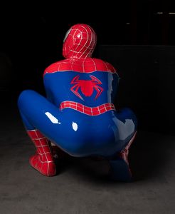 Statua Spiderman.  - Asta POP Culture e Manifesti d'epoca - Associazione Nazionale - Case d'Asta italiane