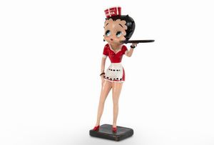 Statua Betty Boop cameriera.  - Asta POP Culture e Manifesti d'epoca - Associazione Nazionale - Case d'Asta italiane
