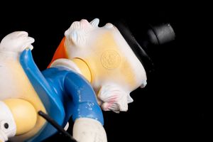 Zio Paperone con il bastone.  - Asta POP Culture e Manifesti d'epoca - Associazione Nazionale - Case d'Asta italiane