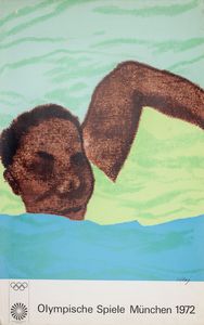 ARTISTI VARI : Olimpiadi di Monaco 1972 - Omlympische Spiele Mnchen 1972.  - Asta POP Culture e Manifesti d'epoca - Associazione Nazionale - Case d'Asta italiane